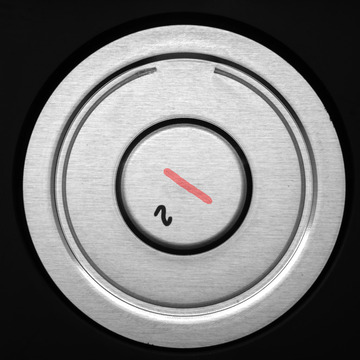The AI model’s output, with the detected scratch region highlighted
